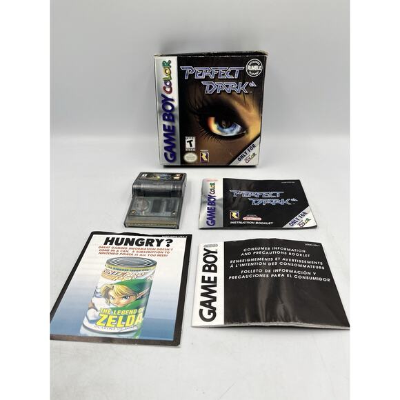 Perfect Dark (Nintendo Game Boy Color, 2000) Complete - Tested - Authentic VGC - Picture 2 of 14